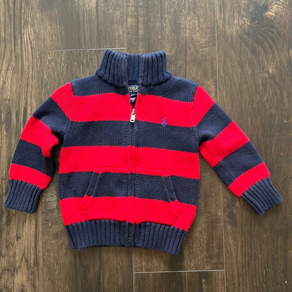 Polo by Ralph Lauren 24 month zip up sweater